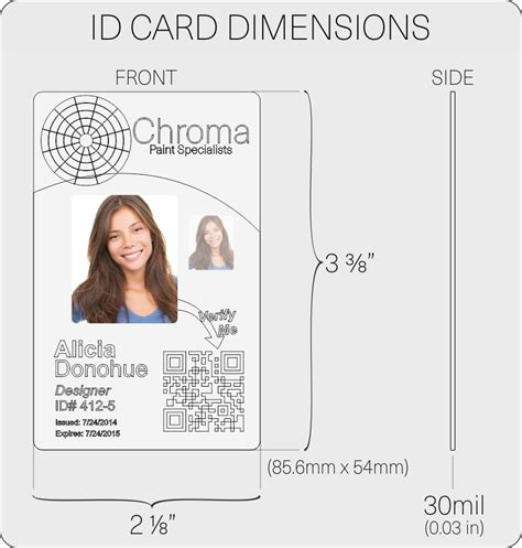 Id Card Size - fasrsat
