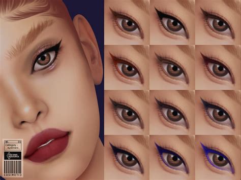 The Sims Resource Eyeliner N54