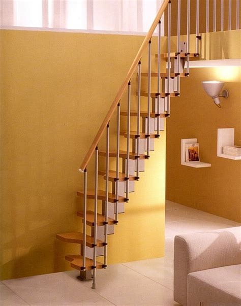 Mini Plus Space Saver Loft Staircase Light Beech Staircase Design