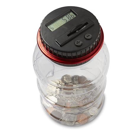 't is sweet to be awaken'd by the lark, or lull'd by falling waters; Black Series Digital Money Counting Jar-colors will vary based on availability