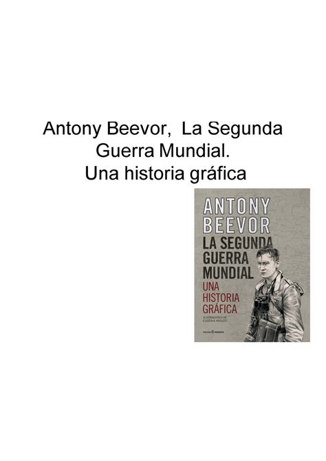 Captura 2023 05 19 A Las 16 Antony Beevor La Segunda Guerra Mundial