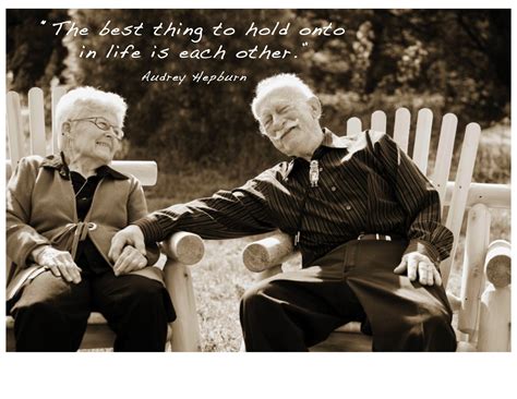 True Love Is Growing Old Together Frases Amor