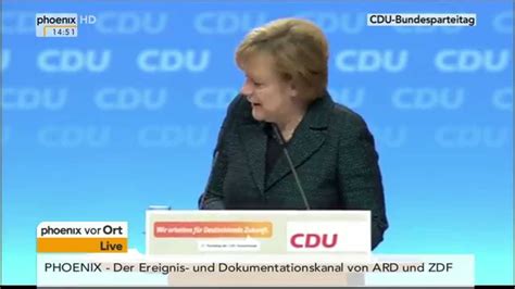 Cdu Parteitag Entlastung Des Bundesvorstands Mit Angela Merkel Am 912