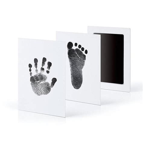 Baby Care Baby Handprint Footprint Imprint Kit Parent Child Hand Inkpad