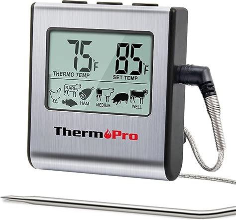 Thermopro Tp16 Digital Meat Thermometer With Food Grade Temperature