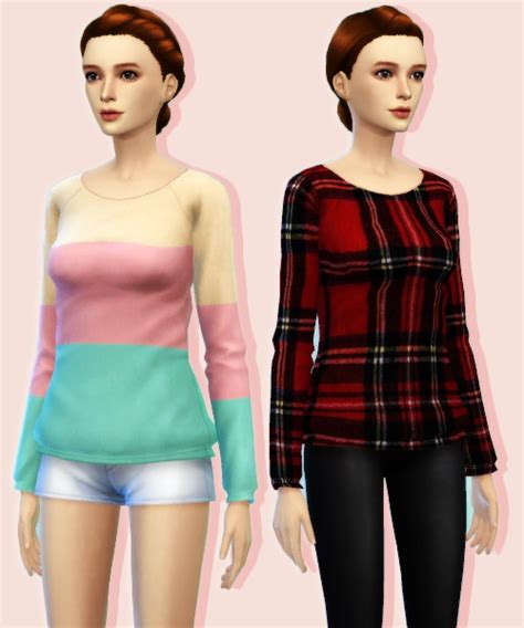 Sweater Pack 3 New Mesh At Jsboutique Sims 4 Updates