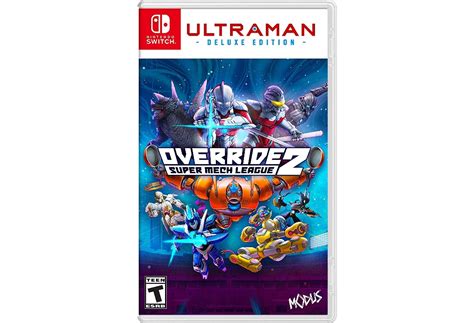 Override 2 Super Mech League Ultraman Deluxe Edition Boxart Pre