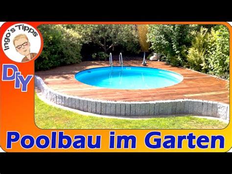 Sind sie als kunde mit aufbau der bestelldauer des ausgewählten produkts einverstanden? 18+ Poolumrandung Rund Selber Bauen - Garten Gestaltung, Gartengestaltung, Gartenstuhl Kinder ...