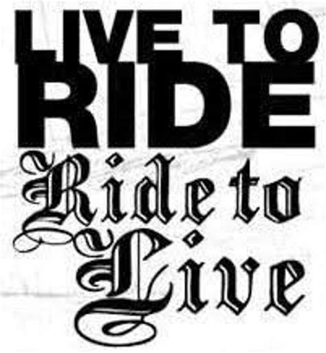 Live To Ride Svginstant Download Commercial Use Etsy Biker Quotes
