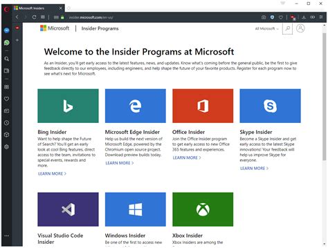 Microsoft Startet Hub Für Alle Insider Programme Xcomputer