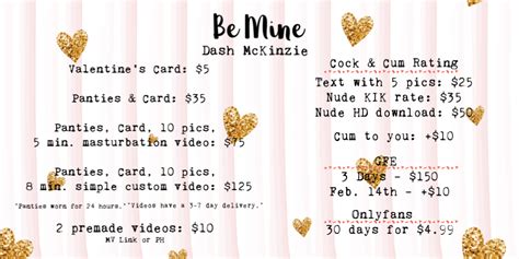 Be Mine This Valentines 💕 About Me Links And Info