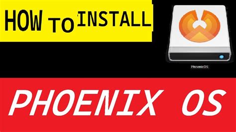 How To Install Phoenix Os Windows 11 Youtube