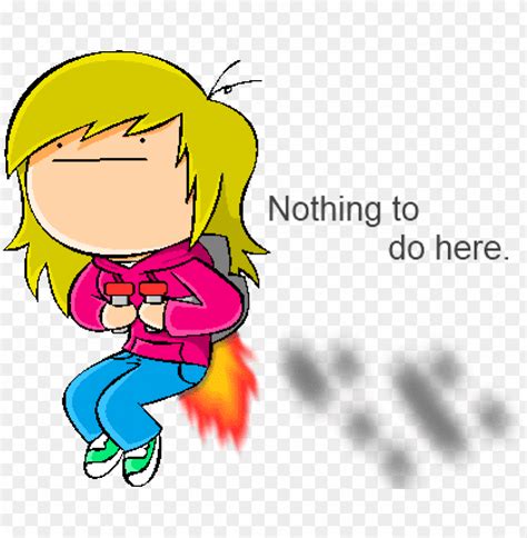 Nothing To Do Here Girl Png Image With Transparent Background Toppng