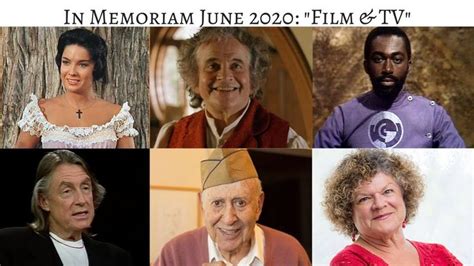 2020 In Memoriam For June Stars We Lost In Film And Tv Inmemoriam