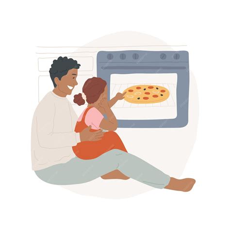 Premium Vector Waiting For Pizza Isolated Cartoon Vector Illustration