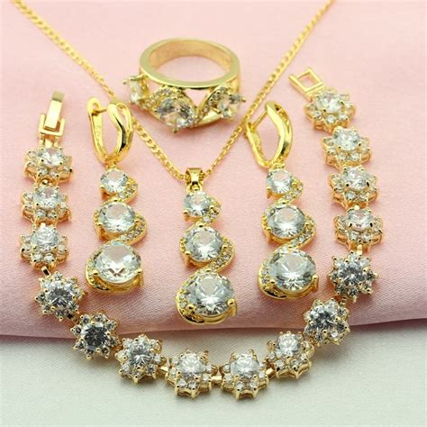 Buy Sex And Fahsion White Gold Color Women Jewelry Sets 2016 Crystal Bijouterie