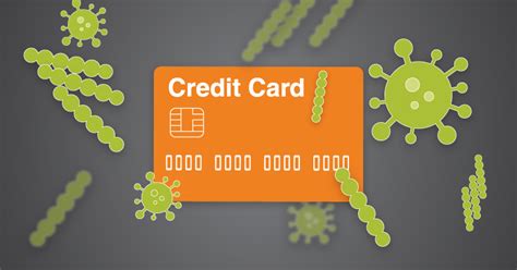 Study Credit Cards Carry More Types Of Bacteria Than Coins Cash