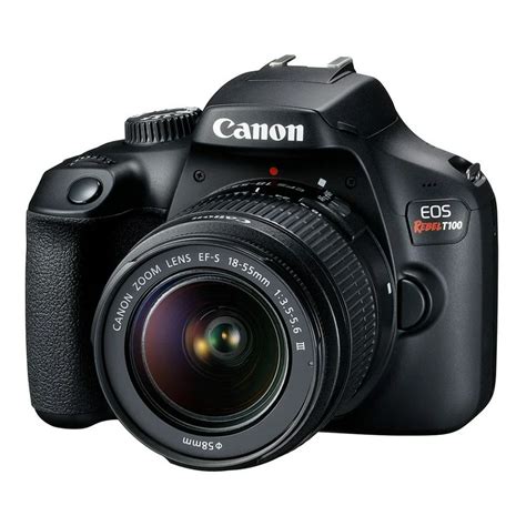 Cámara Fotográfica Digital Canon Eos Rebel T100 18 Mp Video Full