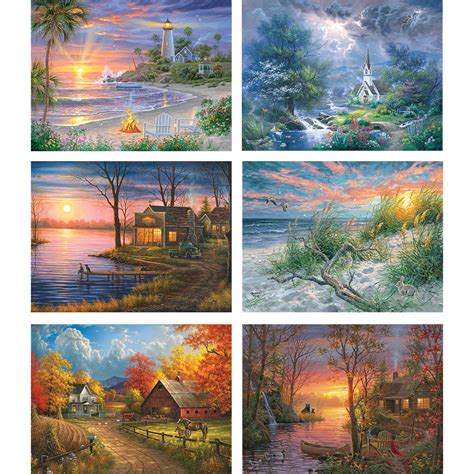 Here's another painting i finished up recently. Set of 6: Abraham Hunter 500 Piece Jigsaw Puzzles | Spilsbury