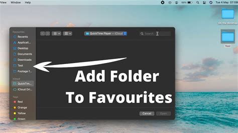 Macbook How To Add Folders To Favourites Side Menu Big Sur M1 Youtube
