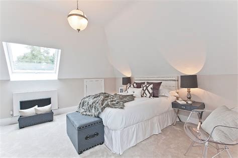 St Mary`s Place Weybridge Contemporary Bedroom Surrey By