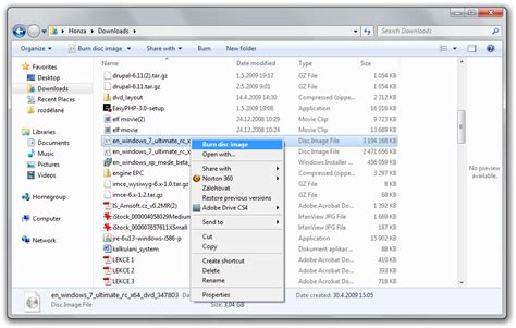 How To Burn Iso Image In Windows 7