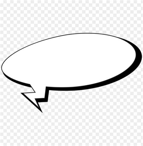 Free Download Hd Png Comics Speech Bubble Clipart Png Photo Toppng