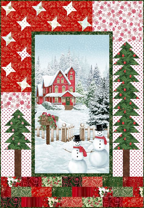 Christmas Quilting Projects Christmas Quilts Fabric Panel Quilts