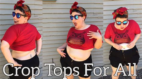 Crop Tops For All My Response To Oprah Magazine S Fat Phobic Crop Top Advice Youtube