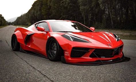 Widebody Chevrolet Corvette C8 With Airride Suspension