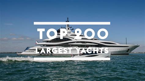Top 25 Largest Yachts In The World The World S Biggest Yachts