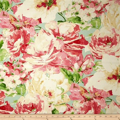 Waverly Fresh Picked Floral Twill Petal Floral Upholstery Floral