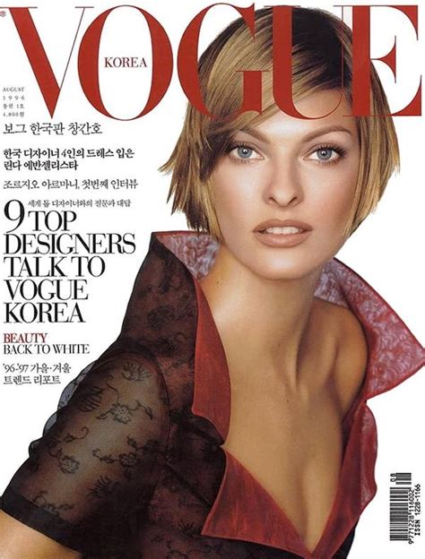Linda Evangelista Linda Evangelista Vogue Korea Vogue Covers