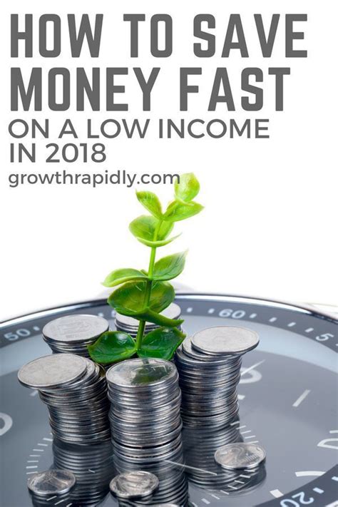 How To Save Money Fast On A Low Income Growthrapidly Save Money