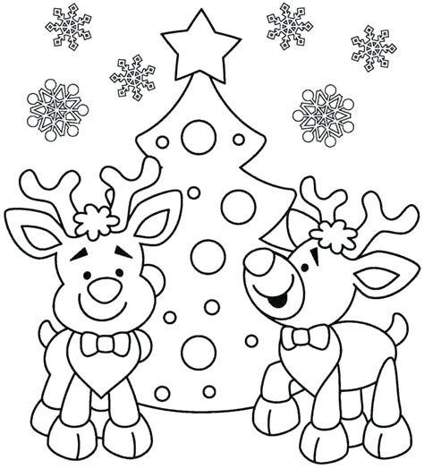 Winter Holiday Coloring Pages Printable at GetDrawings | Free download