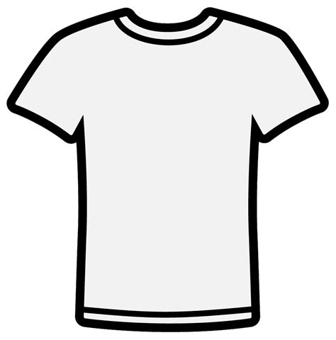Draw add image spacing upload new template. Blank T Shirt Clip Art - ClipArt Best