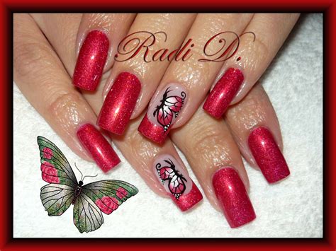 It S All About Nails Nail Art Butterfly