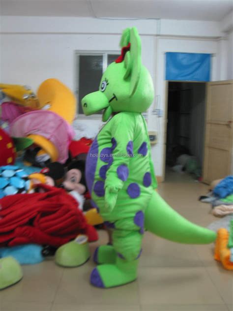 Plastic Barney Costume For Adults Robotjord