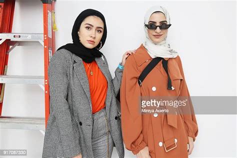 Yasmeena Rasheed And Faten Odeh Pose Backstage For Tibi During New News Photo Getty Images