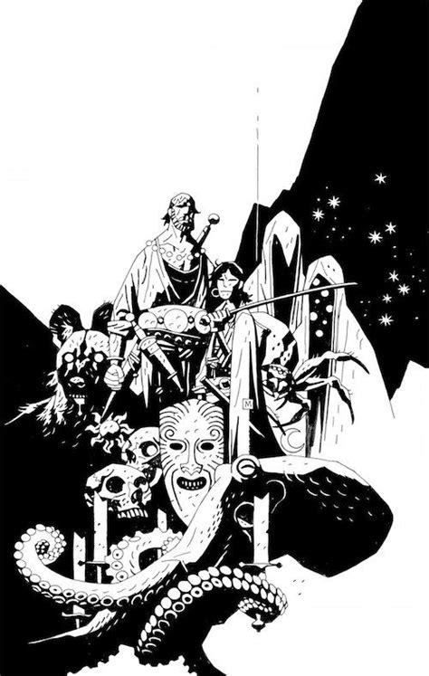 Mike Mignola Fafhrd And The Gray Mouser In 2021 Mike Mignola Art