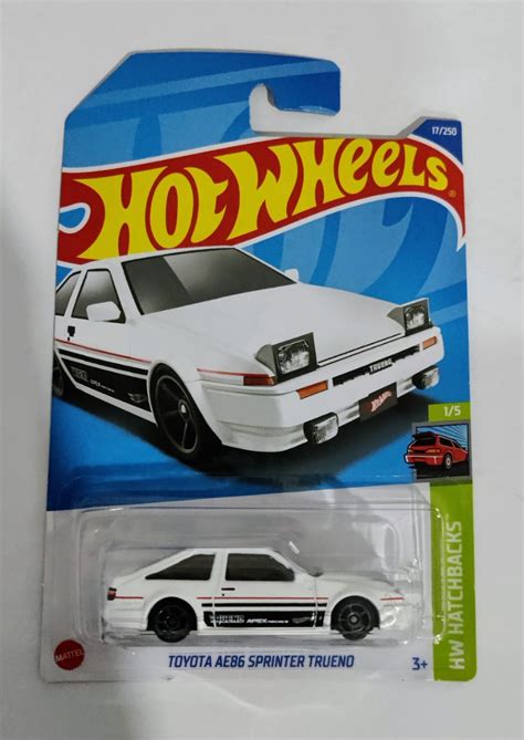 Hot Wheels Initial D METAL AE Toyota Sprinter Trueno Collection Not For Sale