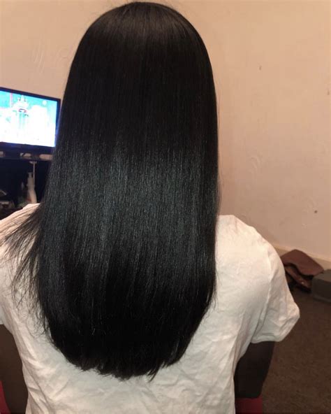 Straight Hairstyles For Black Women 100 Unprocessed Virgin Human Hair