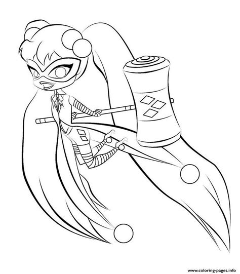 Harley quinn first debuted in the batman cartoon series: Pin on coloring