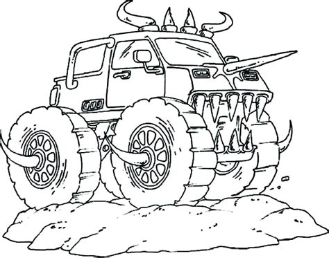 You can print it and color together with your kids. Grave Digger Monster Truck Coloring Pages at GetColorings ...