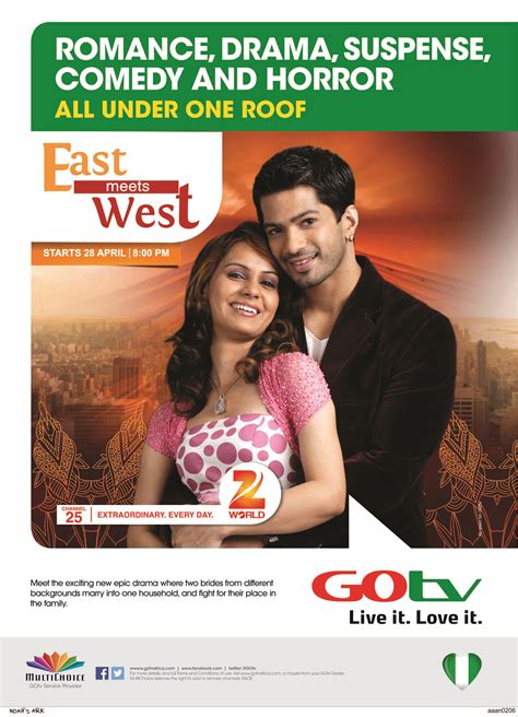 East Meets West Is A Must See On Zee World On Gotv Mystreetz Magazine