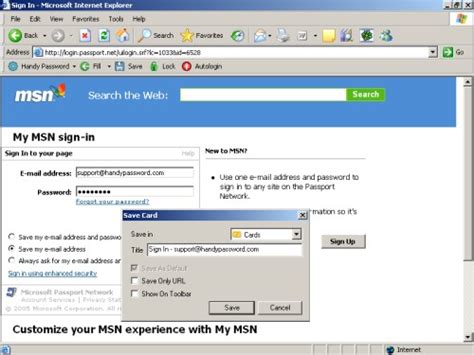 Sign In To Msn Account