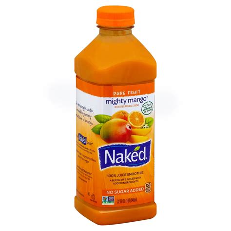 Naked Juice Mighty Mango 100 Juice Smoothie Shop Shakes And Smoothies