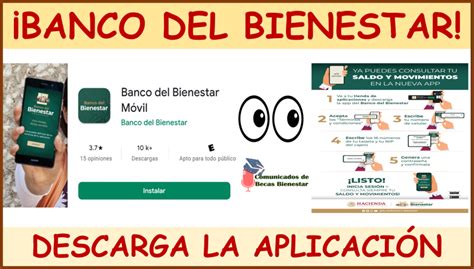 ≫ Entérate De Cómo Funciona La Aplicación Del Banco Del Bienestar