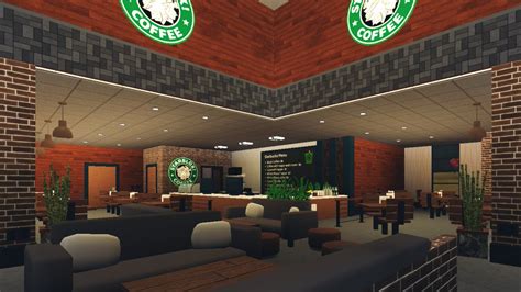 Bloxburg Starbucks Inside