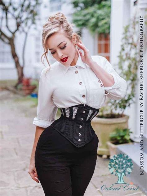 mesh hourglass curve waspie underbust corset cs 201 underbust corset corset fashion corset